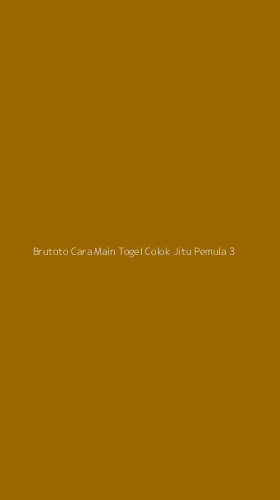 Tampilan Antarmuka Aplikasi Brutoto Cara Main Togel Colok Jitu Pemula - 3