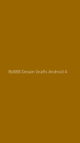 Tampilan Antarmuka Aplikasi Bs888 Desain Grafis Android - 4