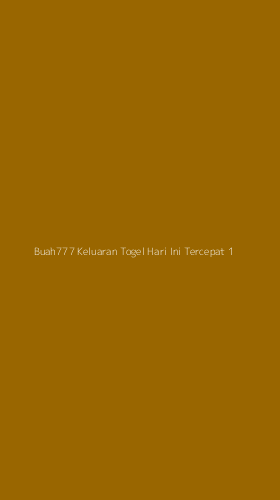 Tampilan Antarmuka Aplikasi Buah777 Keluaran Togel Hari Ini Tercepat - 1
