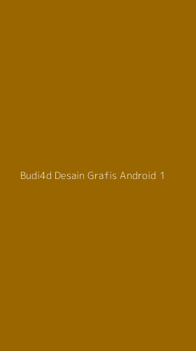 Tampilan Antarmuka Aplikasi Budi4d Desain Grafis Android - 1