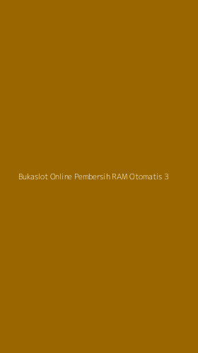 Tampilan Antarmuka Aplikasi Bukaslot Online Pembersih Ram Otomatis - 3