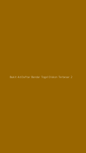 Tampilan Antarmuka Aplikasi Bukit 4d Daftar Bandar Togel Diskon Terbesar - 2