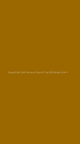 Tampilan Antarmuka Aplikasi Bunga Erek Erek Panduan Deposit Dan Withdraw Kilat - 4