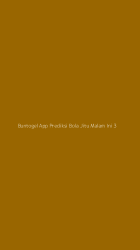 Tampilan Antarmuka Aplikasi Buntogel App Prediksi Bola Jitu Malam Ini - 3
