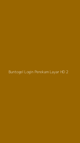 Tampilan Antarmuka Aplikasi Buntogel Login Perekam Layar Hd - 2