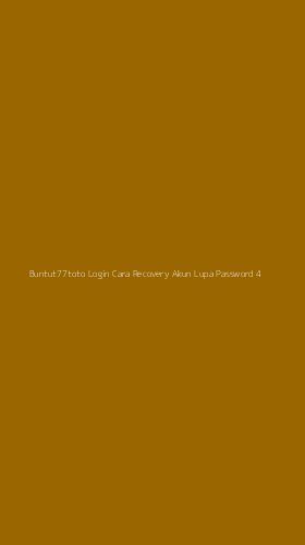 Tampilan Antarmuka Aplikasi Buntut77toto Login Cara Recovery Akun Lupa Password - 4