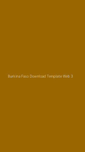 Tampilan Antarmuka Aplikasi Burkina Faso Download Template Web - 3