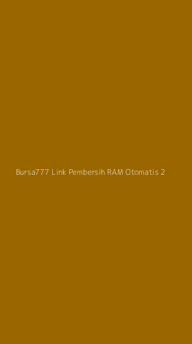 Tampilan Antarmuka Aplikasi Bursa777 Link Pembersih Ram Otomatis - 2