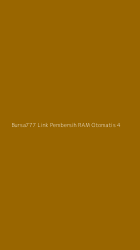 Tampilan Antarmuka Aplikasi Bursa777 Link Pembersih Ram Otomatis - 4