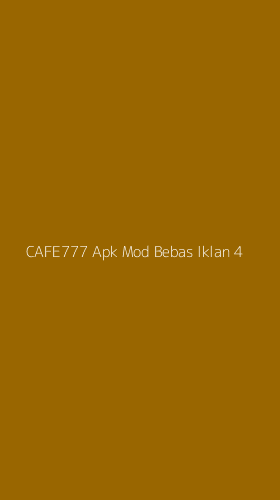 Tampilan Antarmuka Aplikasi Cafe777 Apk Mod Bebas Iklan - 4