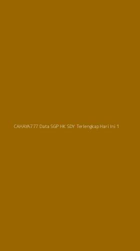 Tampilan Antarmuka Aplikasi Cahaya777 Data Sgp Hk Sdy Terlengkap Hari Ini - 1