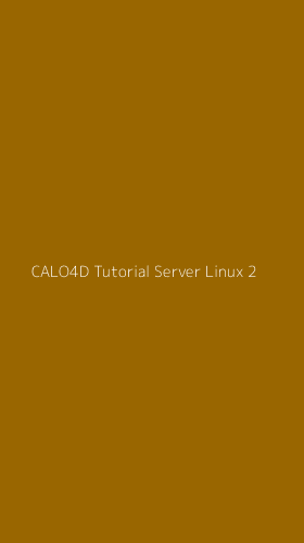 Tampilan Antarmuka Aplikasi Calo4d Tutorial Server Linux - 2