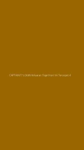 Tampilan Antarmuka Aplikasi Captain77 Login Keluaran Togel Hari Ini Tercepat - 4