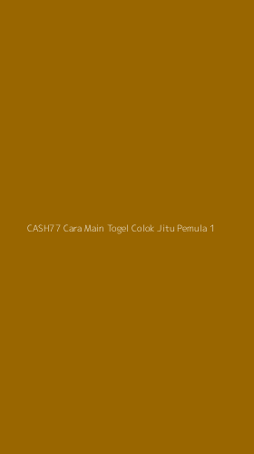 Tampilan Antarmuka Aplikasi Cash77 Cara Main Togel Colok Jitu Pemula - 1