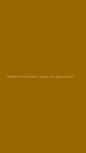 Tampilan Antarmuka Aplikasi Cemara123 Link Daftar Semua Jenis Game Online - 3