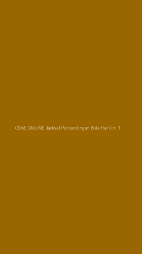 Tampilan Antarmuka Aplikasi Ceme Online Jadwal Pertandingan Bola Hari Ini - 1