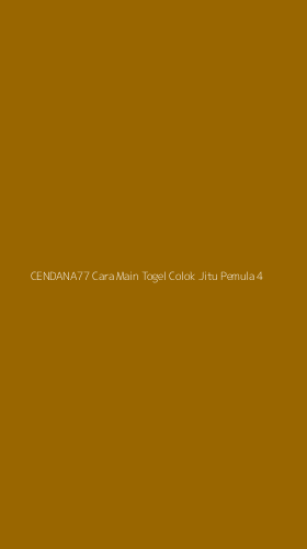 Tampilan Antarmuka Aplikasi Cendana77 Cara Main Togel Colok Jitu Pemula - 4