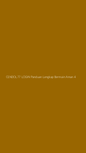 Tampilan Antarmuka Aplikasi Cendol77 Login Panduan Lengkap Bermain Aman - 4
