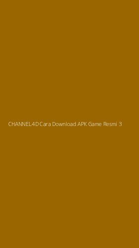 Tampilan Antarmuka Aplikasi Channel4d Cara Download Apk Game Resmi - 3