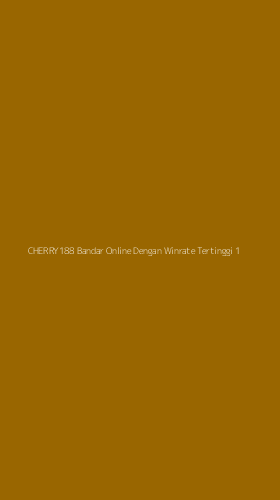 Tampilan Antarmuka Aplikasi Cherry188 Bandar Online Dengan Winrate Tertinggi - 1