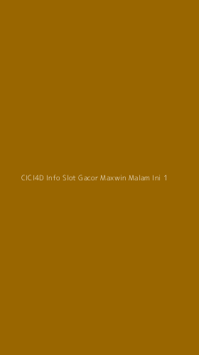 Tampilan Antarmuka Aplikasi Cici4d Info Slot Gacor Maxwin Malam Ini - 1