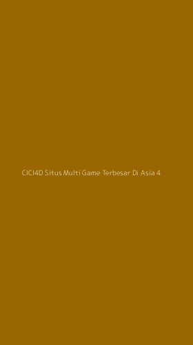 Tampilan Antarmuka Aplikasi Cici4d Situs Multi Game Terbesar Di Asia - 4