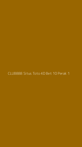 Tampilan Antarmuka Aplikasi Club888 Situs Toto 4d Bet 10 Perak - 1