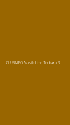 Tampilan Antarmuka Aplikasi Clubmpo Musik Lite Terbaru - 3