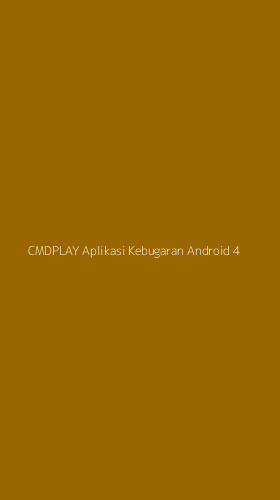Tampilan Antarmuka Aplikasi Cmdplay Aplikasi Kebugaran Android - 4