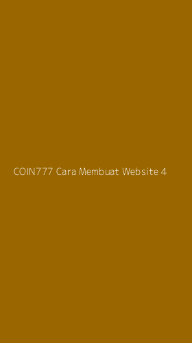 Tampilan Antarmuka Aplikasi Coin777 Cara Membuat Website - 4