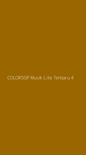 Tampilan Antarmuka Aplikasi Coloksgp Musik Lite Terbaru - 4
