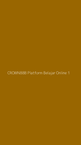 Tampilan Antarmuka Aplikasi Crown888 Platform Belajar Online - 1