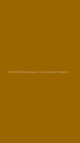 Tampilan Antarmuka Aplikasi Crystaltoto Kumpulan Link Situs Game Populer - 3