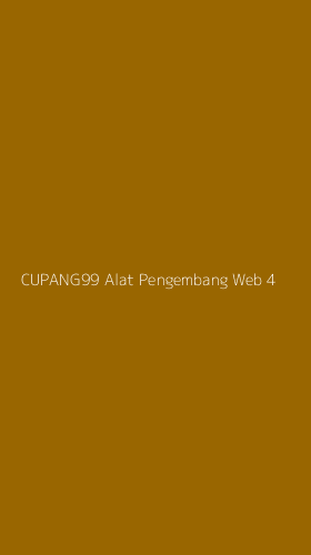Tampilan Antarmuka Aplikasi Cupang99 Alat Pengembang Web - 4