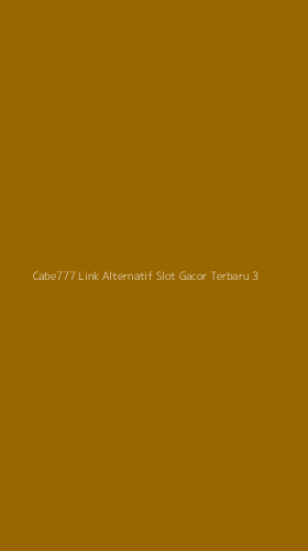 Tampilan Antarmuka Aplikasi Cabe777 Link Alternatif Slot Gacor Terbaru - 3