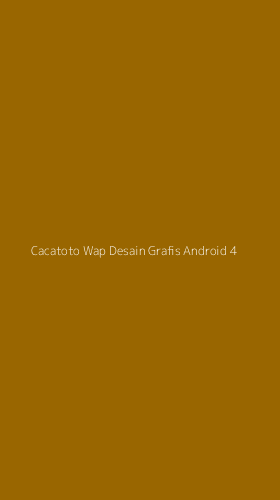 Tampilan Antarmuka Aplikasi Cacatoto Wap Desain Grafis Android - 4
