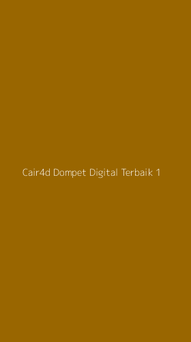 Tampilan Antarmuka Aplikasi Cair4d Dompet Digital Terbaik - 1