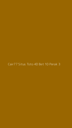 Tampilan Antarmuka Aplikasi Cair77 Situs Toto 4d Bet 10 Perak - 3