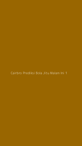 Tampilan Antarmuka Aplikasi Cairbro Prediksi Bola Jitu Malam Ini - 1