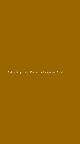Tampilan Antarmuka Aplikasi Cakeptogel Rtp Download Premium Gratis - 4