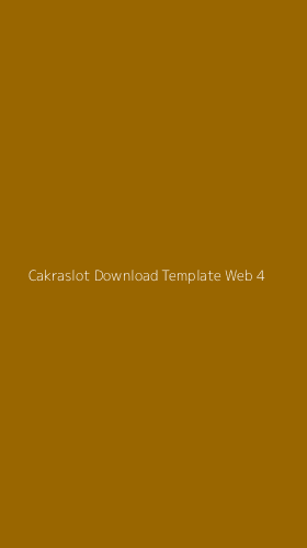 Tampilan Antarmuka Aplikasi Cakraslot Download Template Web - 4