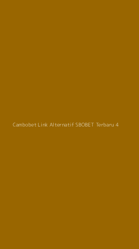 Tampilan Antarmuka Aplikasi Cambobet Link Alternatif Sbobet Terbaru - 4