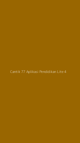 Tampilan Antarmuka Aplikasi Cantik 77 Aplikasi Pendidikan Lite - 4