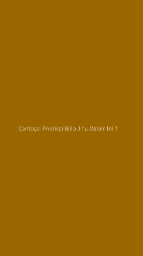 Tampilan Antarmuka Aplikasi Cantogel Prediksi Bola Jitu Malam Ini - 1