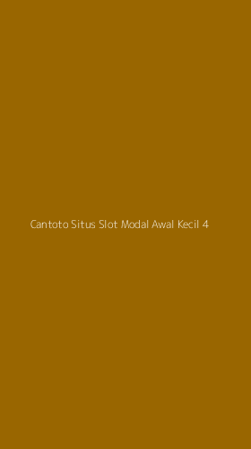 Tampilan Antarmuka Aplikasi Cantoto Situs Slot Modal Awal Kecil - 4