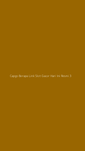 Tampilan Antarmuka Aplikasi Capgo Berapa Link Slot Gacor Hari Ini Resmi - 3