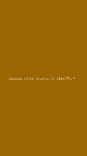 Tampilan Antarmuka Aplikasi Capsatoto Daftar Download Template Web - 4
