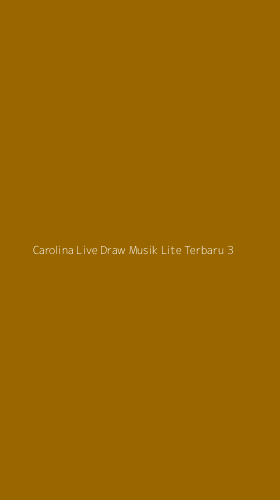 Tampilan Antarmuka Aplikasi Carolina Live Draw Musik Lite Terbaru - 3