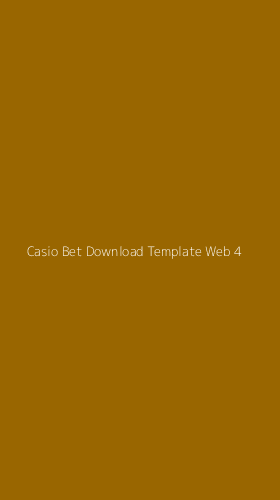 Tampilan Antarmuka Aplikasi Casio Bet Download Template Web - 4