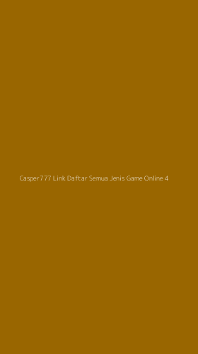 Tampilan Antarmuka Aplikasi Casper777 Link Daftar Semua Jenis Game Online - 4